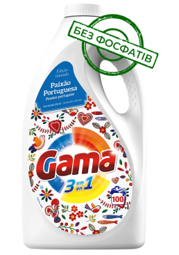 Гель для стирки Gama Paixao Portuguesa, 4.5 л (100 стирок)